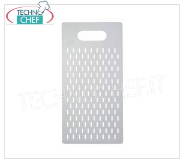 GIMETAL - Pelle à Pizza Perforée en Aluminium au Mètre pour la Cuisson, cm 70x40 - mod.135420 Pelle à pizza en aluminium perforée pour la cuisson, avec manche d'un côté, dim.cm.70x40