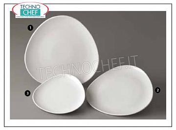 TOGNANA - Porcelaine TRILOGY Collection - Assiettes de restaurant PLATE, Collection White Trilogy, 32 cm, marque TOGNANA - Disponible à l'achat en pack de 6