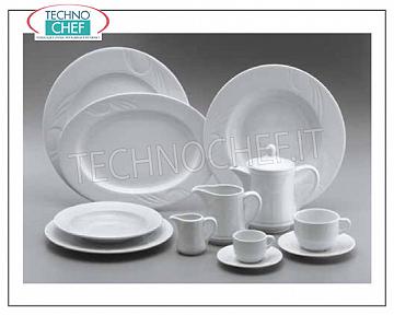 GURAL PORSELEN - Porcelaine de restaurant ASSIETTE PLATE, Collection Karizma White, Marque GÜRAL PORSELEN