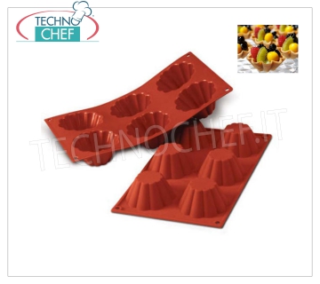 Moule en silicone '' Briochette '', Ø69 h 37 mm
