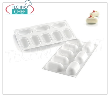 Stampo Silicone ''Oreiller'', dim.mm.82x43, h 32 mm