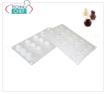 Moule en silicone ''Mini Truffes'', Ø32 h 28 mm