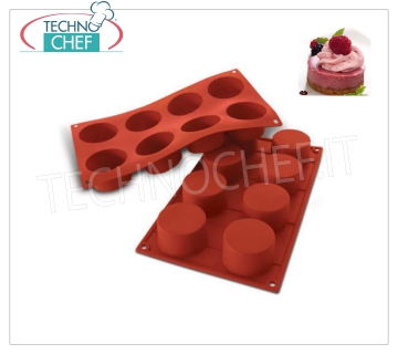 Moule en silicone '' Cylinders '', Ø60 h 35 mm