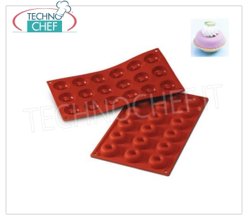 Moule en silicone 'Savarin small', Ø41 h 12 mm