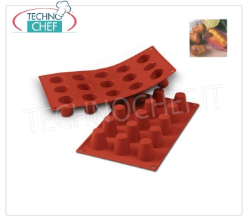 Moule en silicone '' Mini Babà '', Ø35 h 38 mm