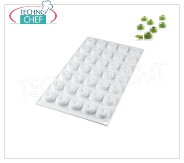 Moule en silicone '' Micro Savarin '', Ø26 h 12 mm