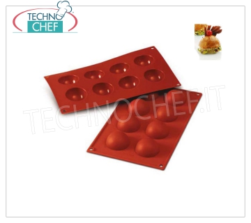 Moule en silicone '' Semisphere '', Ø50 h 25 mm