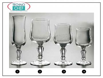 Lunettes pour la table - série complète et coordonnée GOBLET VIN, ARCOROC, tempérée multi-Normandie Collection