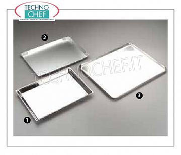 Plateaux pâtissiers PLAQUE À PÂTISSERIE EN ACIER INOXYDABLE 18/8 CM. 29X21