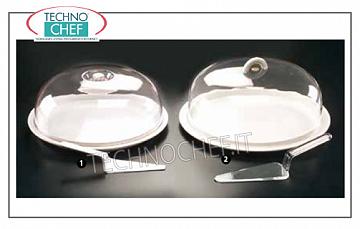 Showcases contre neutre RONDES produits SCOOP emballage, crème, diamètre 35 cm