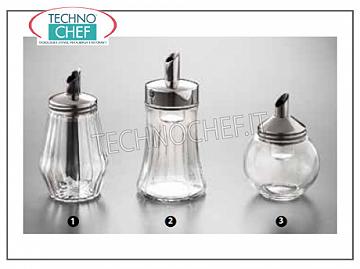 shaker Dosatore SUCRE EN VERRE INOX BUSE