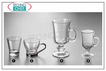 tasses de café - cappuccino en verre VERRE CAFFEINO