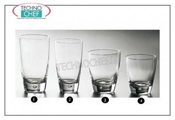Verres à eau et à vin VERRE, BORMIOLI ROCCO, Collection Luna