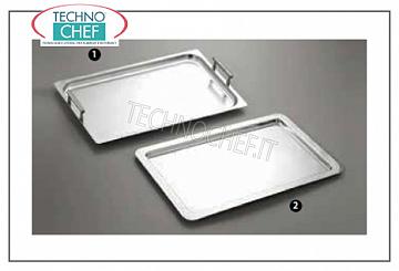 Plateaux de service en acier inoxydable PLATEAU RECTAGULAIRE EN ACIER INOXYDABLE