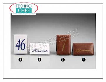 Segnatavoli Segnaposto numéro- tés en plastique