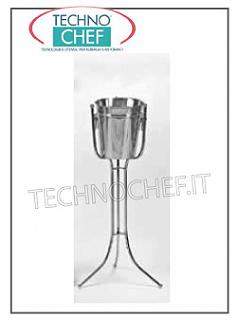 Seaux Bouteille pour le vin, le vin mousseux et champagne COLONNE PORTASECCHIELLO CHAMPAGNE SQUARE INOX H 60