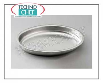Débit Plateaux inox plat de légumes OVALE INOX CM. 35X24X4H