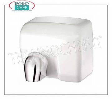 AIR CHAUD, électrique, bouton poussoir, serviettes jet réglables