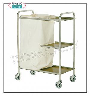 Chariot à linge pour chambre d'hôtel,