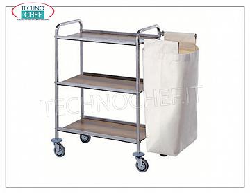 Chariot à linge pour chambre d'hôtel