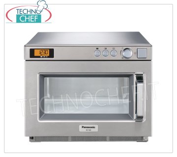 PANASONIC - Four à micro-ondes professionnel, chambre pour plaques GN 1/2, puissance 1600 W, commandes manuelles, mod.NE1643