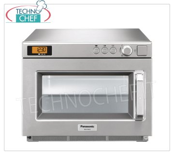 PANASONIC - Four à micro-ondes professionnel, mod. NE2143-2, Chambre pour Bacs GN 1/2, Puissance 2100 W, COMMANDES MANUELLES