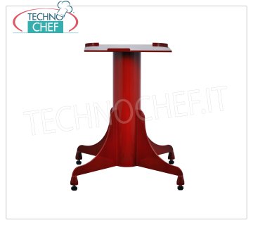 TECHNOCHEF - Piédestal support en fer Socle de support en fer pour trancheuses à volant, avec base dim.mm 640, hauteur 790 mm, plateau mm.480x600h, poids 46 kg.