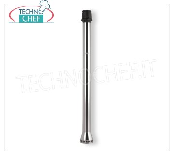 Fama - Outil OMOGENIZER-CRUSH-CUTTER 500mm pour mélangeur à immersion Linea Light, Mod.FO500L Homogénéisateur en acier inoxydable de 500 mm de long, adapté au bloc moteur de mélangeur professionnel Mod.300VV - 400VV - 500VV, poids 1,20 Kg.