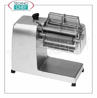 BERKEL - Technochef - Coupe-viande en lamelles de 12 mm COUPE-BANDES ÉLECTRIQUE avec 15 lames, pour une coupe de 12 mm, V.230/1, Kw.0,4, Poids 23 Kg, dim.mm.200x450x440h