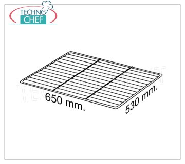 Grille en acier inoxydable 65x53 cm