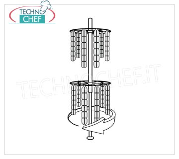 Carrousel à salami 2 anneaux Carrousel à salami 2 anneaux