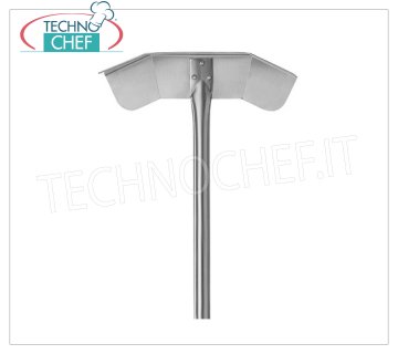 TECHNOCHEF - Pelle à cendres en acier inoxydable, Mod.2763B