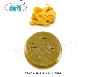 Technochef - Die Pappardelle 15 mm Matrice de bronze pour Pappardelle 15 mm