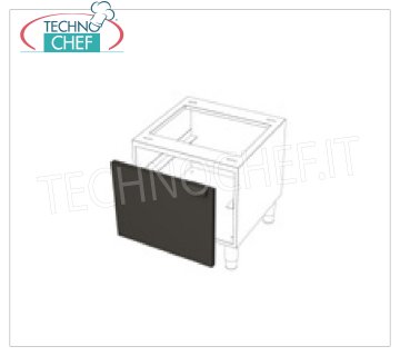 TECHNOCHEF - Porte battante pour support de base pour lave-vaisselle