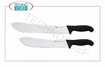 Paderno Couverts - ligne CCS - système de codage couleur CM22 Scimitar Couteau poignée noire