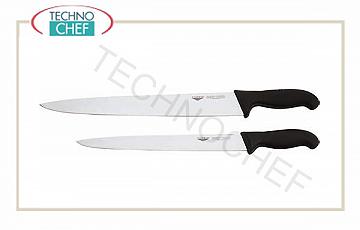 Paderno Couverts - ligne CCS - système de codage couleur Couteau 25 slicing cm Les Manche Noir