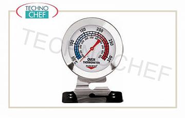 pin thermomètres Thermomètre pour four, en acier inoxydable, comprise entre + 38 ° à + 316 ° C, division 10 ° C, le cadran diamètre 7 cm