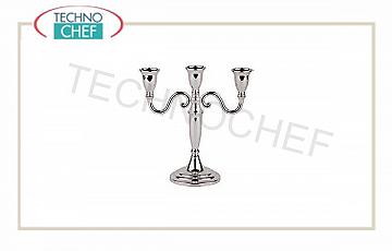 Tableau chandeliers Candélabre 3 lumières H 22,5 cm