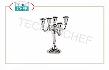 Tableau chandeliers Bougeoir 5 lumières H Cm 24