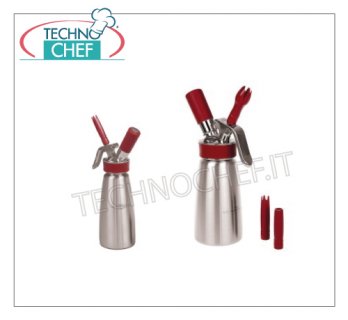 Siphon à crème fouettée en acier inoxydable GOURMET WHIP