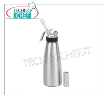 Siphon pour chantilly, inox