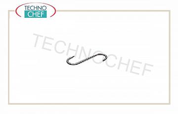 Viande acier suspendu crochet Crochet fixe 1 cm Punta 8