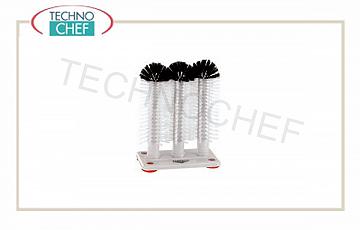 rondelles de verre brosses