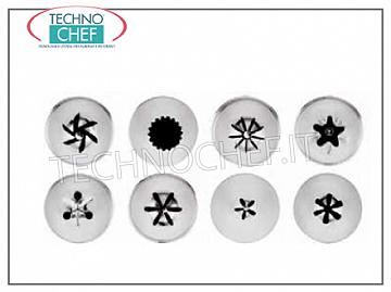 Sacks et recrache pour la décoration Conf. 8 pièces assorties Nozzles
