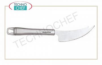 Série 48278 avec poignée inox parmesan couteau, 18/10 lame en acier, 24 cm de long, poignée inox