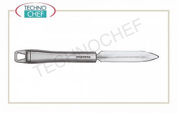 Série 48278 avec poignée inox Couteau décore fruits, 18/10 lame en acier, 22,5 cm de longueur, poignée inox