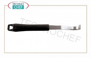 Technochef - Bigoudi à beurre avec manche en polypropylène, cod. 48280-11 Bigoudi à beurre, acier inoxydable 18/10, manche en polypropylène, 21,5 cm de long