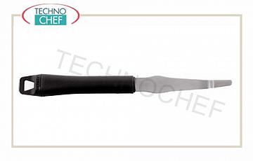 Technochef - Couteau à pamplemousse avec manche en polypropylène, cod. 48280-47 Couteau à pamplemousse, acier inoxydable 18/10, manche en polypropylène, 23 cm de long