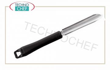 Technochef - Courgettes vides dentelées avec manche en polypropylène, cod. 48280-54