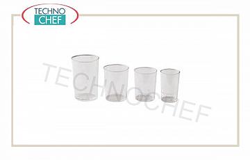 tasses jetables Emballez 100 pièces en verre Ml 50